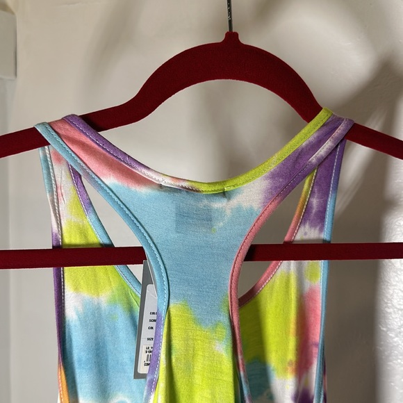Flowers by Zoe Women’s size 6x PINK TIE DYE Tank Top. NEW WITH TAGS - Picture 8 of 10